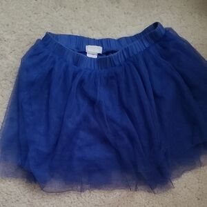 Crewcuts Blue Ruffled Bubble Mini Skirt